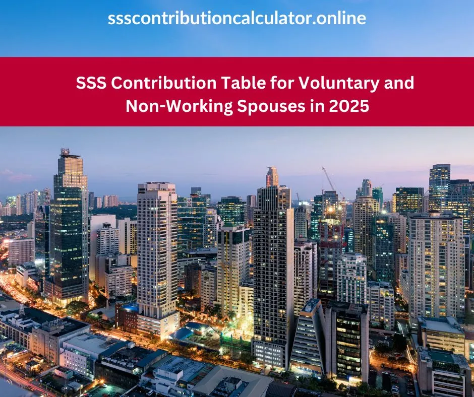 Voluntary and Non Working Spouses